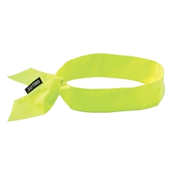 Ergodyne 6700 Chill Its Evaporative Cooling Bandana Tie - Lime