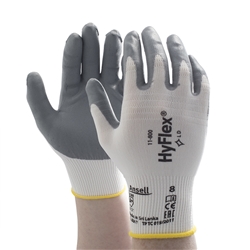 Ansell HyFlex 11-800 Foam Nitrile Coated Knitted Glove