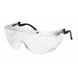 Bollé Safety Override Safety Glasses AS/AF Med Impact Clear Lens