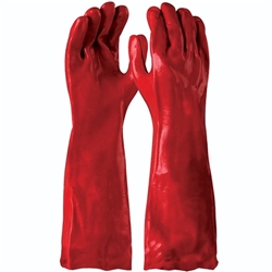 Glove (OS) Glove 45cm Single Red Dipped Large 2002107