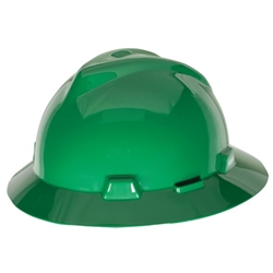 MSA V-Gard Hard Hat with Fas-Trac III 4pt Suspension