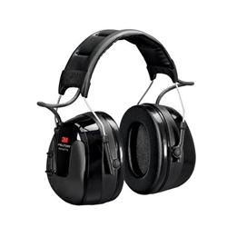 3M Peltor Worktunes Pro AM/FM Radio Headset, Black, Headband