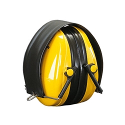 3M™ Peltor ™ Yellow Foldable Headband Earmuff  SLC80 28dB, Class 5