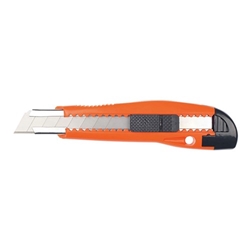 Utility Knife Manual Retractable Slide Lock Snap Blade 18MM RONSTA KU003