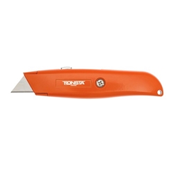 Utility Knife Manual Retractable Solid Metal Alloy  RONSTA KU006