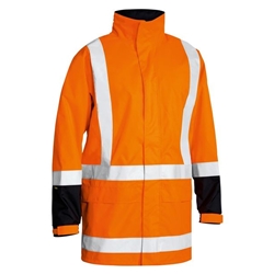 Bisley TTMC-W17 Taped Hi Vis Rain Shell Jacket