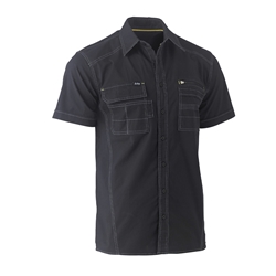 Bisley Flex N Move Utility Work Shirt - Short Sleeve