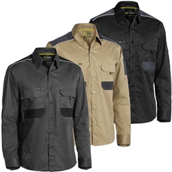 Bisley Flex & Move Mechanical Stretch Shirt L/S