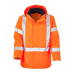 Kunparrka TTMC HI-Vis Hooded Taped Rain Jacket