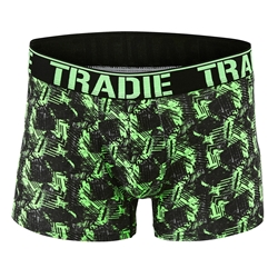 Underwear Men Printed Trunk Splice & Dice
