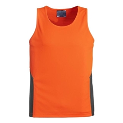 Syzmik Day Only Unisex Hi-Vis Squad Singlet 175gsm