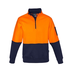 Syzmik Unisex Hi Vis Half Zip Pullover