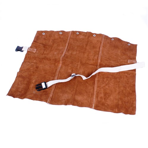 Blue Rapta (OS) Bib Leather Weldline 20in Brown Adjustable M to 3XL