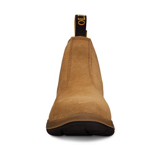 Oliver Beige Elastic Sided Safety Boots 34-624