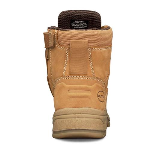 Oliver Women's Wheat Zip Sided Safety Boots 49-432Z