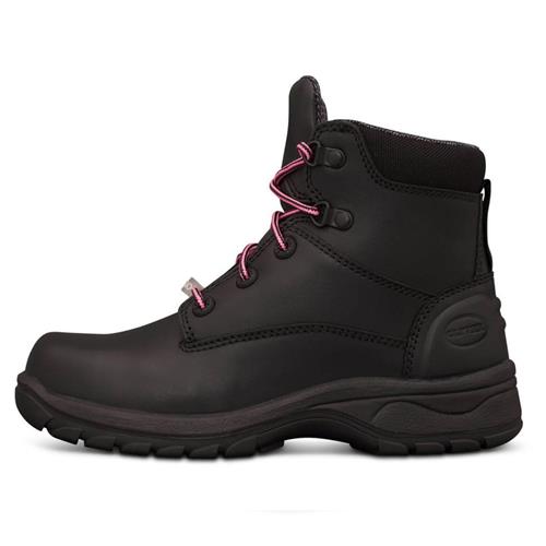 Oliver Women's Black Zip Sided Safety Boots 49-445Z
