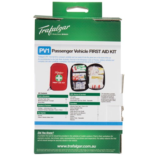 Trafalgar PV1 Passenger Vehicle First Aid Kit B-876474