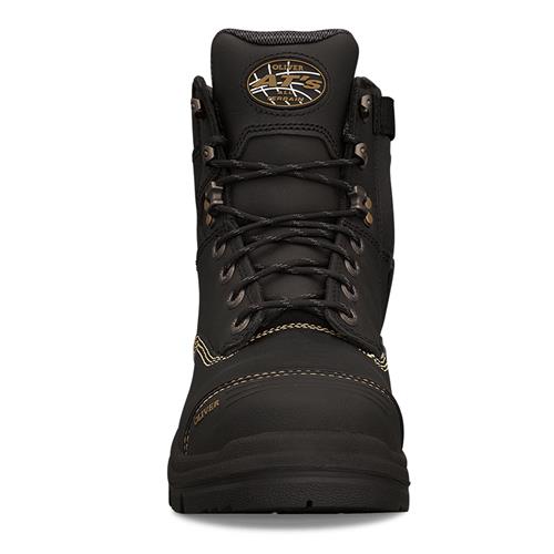 Oliver Water Resistant Full Grain Leather Coolstep Lining Zip-Side Lace-Up Boot