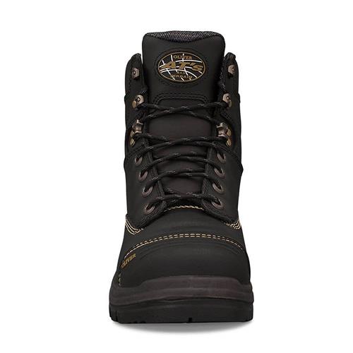 Oliver Water Resistant Full Grain Leather Coolstep Lining Lace-Up Boot Black