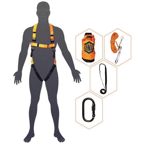 Paramount Linq Essential Basic Roofers Harness Kit KITBRBSC