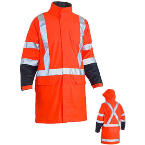 Bisley 3M Taped Hi Vis Stretch PU TTMC-W17 Jacket