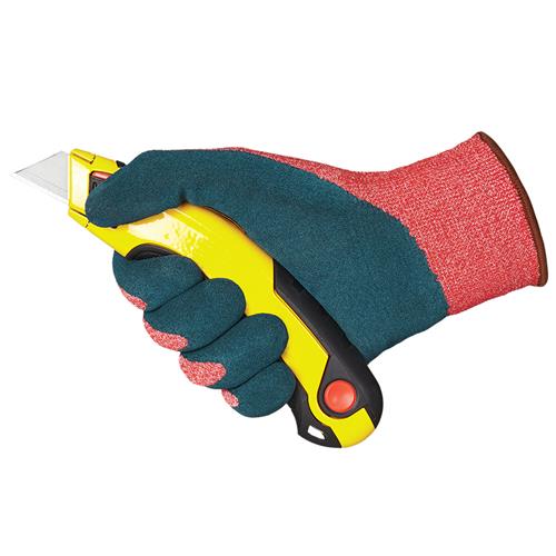 Blue Rapta 'GECKO X5' Cut Resistant Latex Foam Palm Gloves BRX5GEK