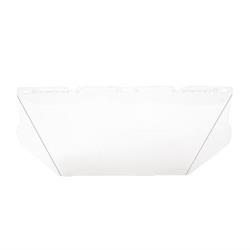 MSA Visor V-GARD, Clear, PC, Flat AF/AS, 190MMX 430MM X 1.5M