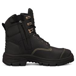 Oliver Water Resistant Full Grain Leather Coolstep Lining Zip-Side Lace-Up Boot
