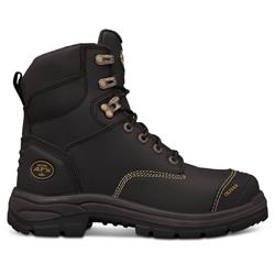 Oliver Water Resistant Full Grain Leather Coolstep Lining Lace-Up Boot Black