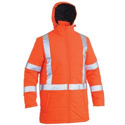 Bisley Taped Hi Vis Puffer Jacket