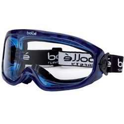 Bollé Safety Blast Indirect Vents Safety Goggle AS/AF Med Impact Clear Lens