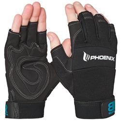 Blue Rapta Phoenix Fingerless Mechanic