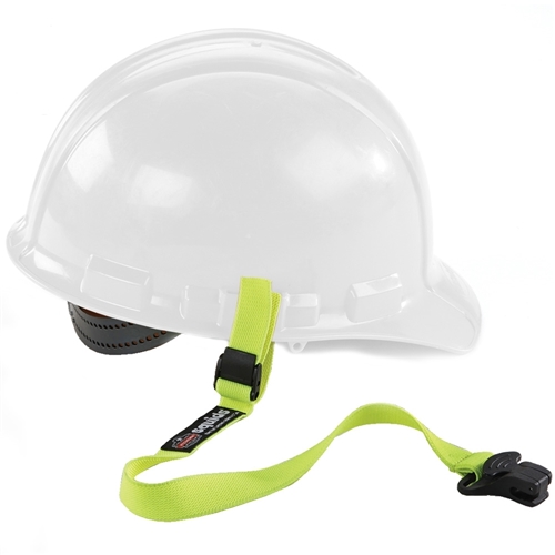 Ergodyne Elastic Hard Hat Lanyard with Clamp 3155