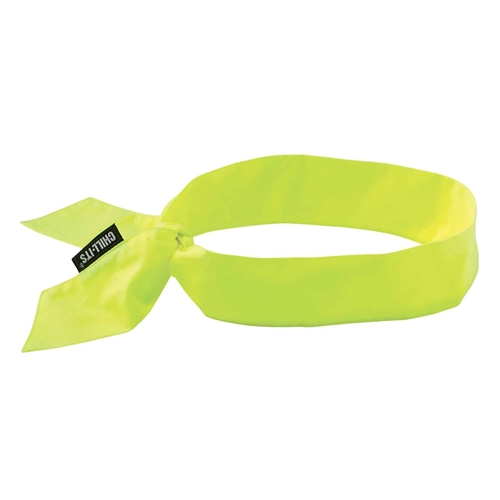 Ergodyne 6700 Chill Its Evaporative Cooling Bandana Tie - Lime