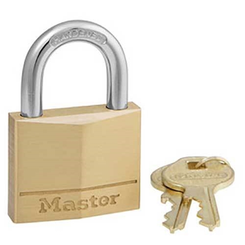 Padlock Diamond Brass 40x22 140DAU