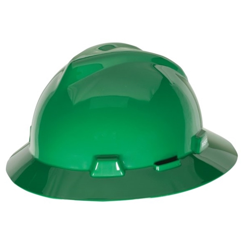 MSA V-Gard Hard Hat with Fas-Trac III 4pt Suspension