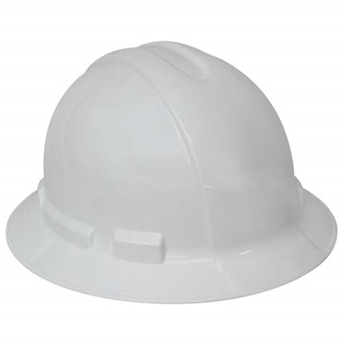 MSA V-Gard Hard Hat with Fas-Trac III 4pt Suspension