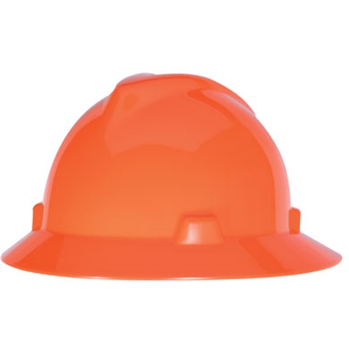MSA V-Gard Hard Hat with Fas-Trac III 4pt Suspension