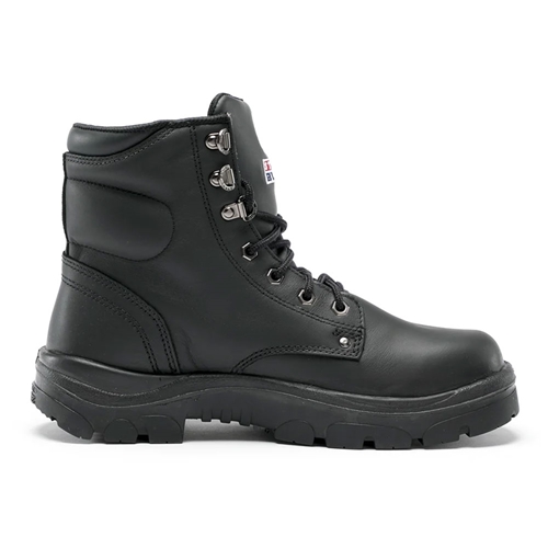 Steel Blue Argyle Lace-up Ankle Safety Boot