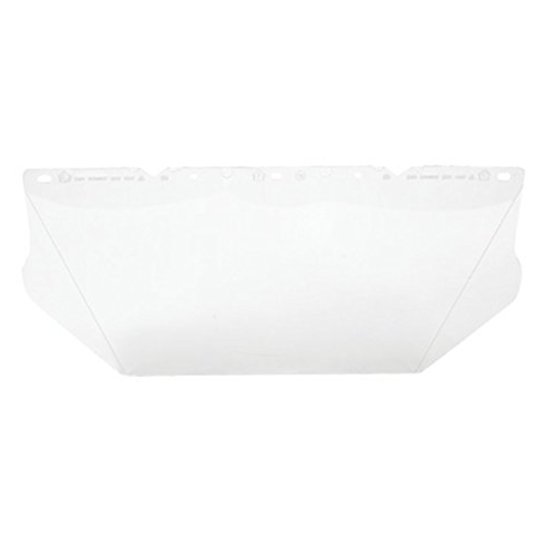 MSA Visor Clear PC Flat 190x430x1mm
