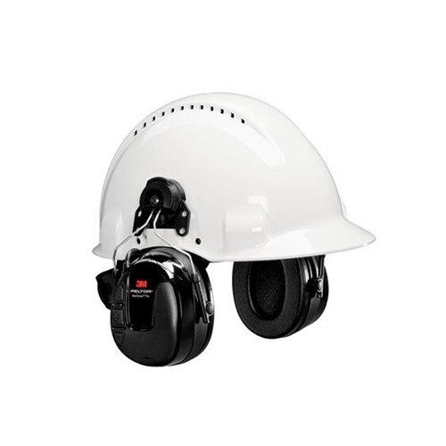 3M Peltor Worktunes Pro AM/FM Radio Headset, Black, Helmet Att.