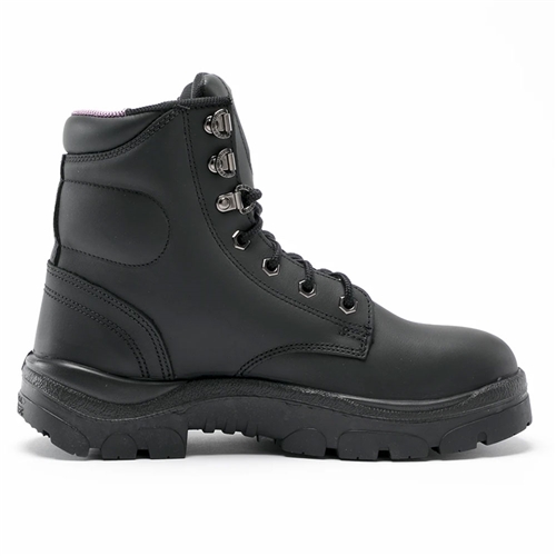 Steel Blue Argyle Ladies Lace-up Ankle Safety Boot
