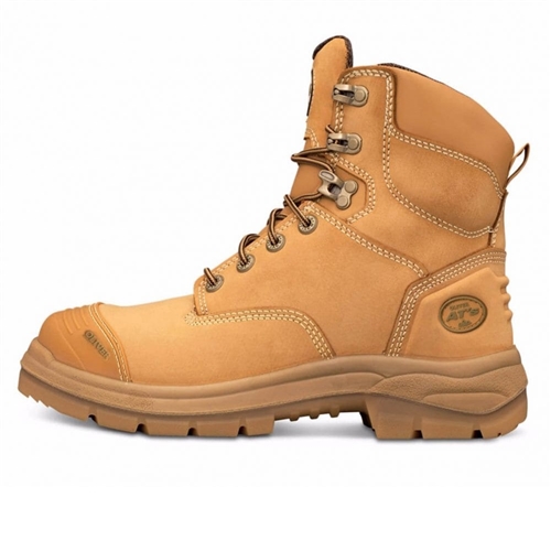 Oliver Water Resistant Nubuck Leather Coolstep Lining Zip-Side Lace-Up Boot