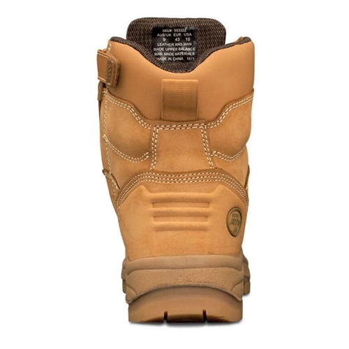 Oliver Water Resistant Nubuck Leather Coolstep Lining Zip-Side Lace-Up Boot