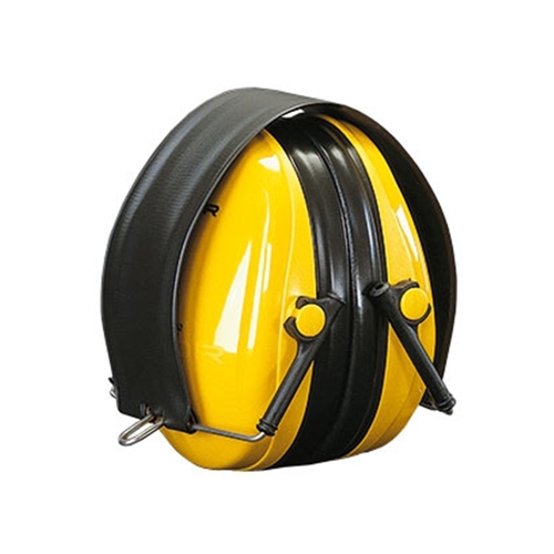 3M™ Peltor ™ Yellow Foldable Headband Earmuff  SLC80 28dB, Class 5