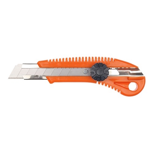 Utility Knife Manual Retractable Screw Lock Snap Bladae 18MM RONSTA KU002