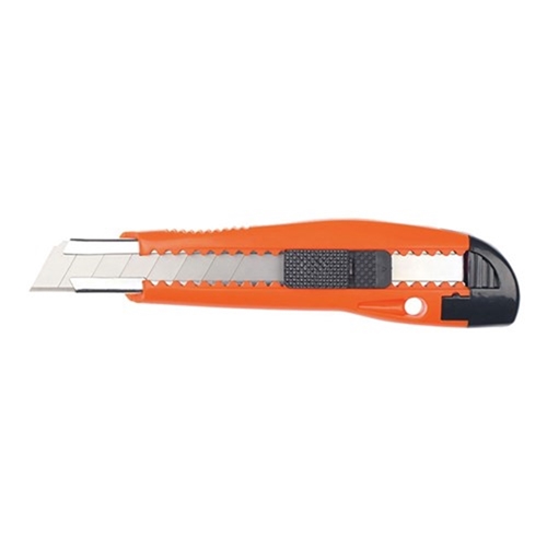Utility Knife Manual Retractable Slide Lock Snap Blade 18MM RONSTA KU003