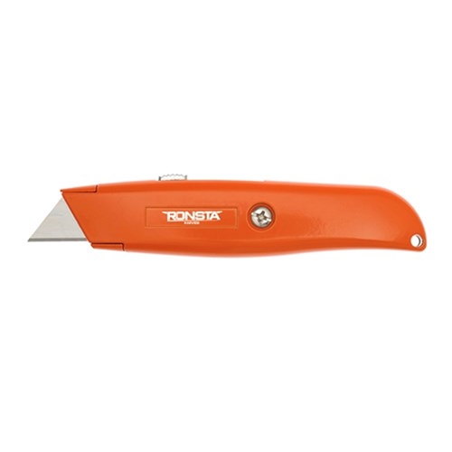Utility Knife Manual Retractable Solid Metal Alloy  RONSTA KU006