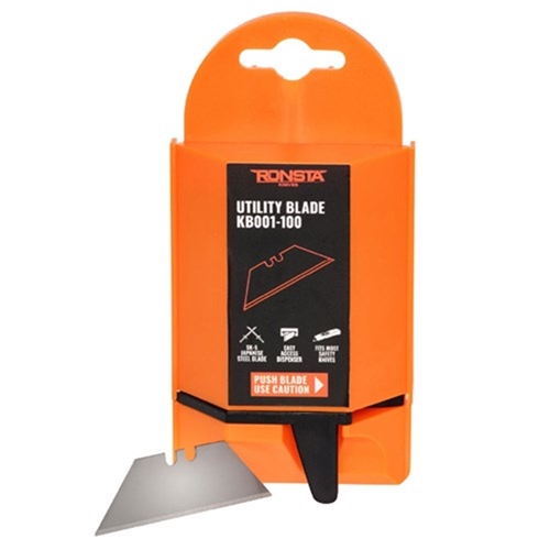 Ronsta Safety Replacement Utility Blade 100pk