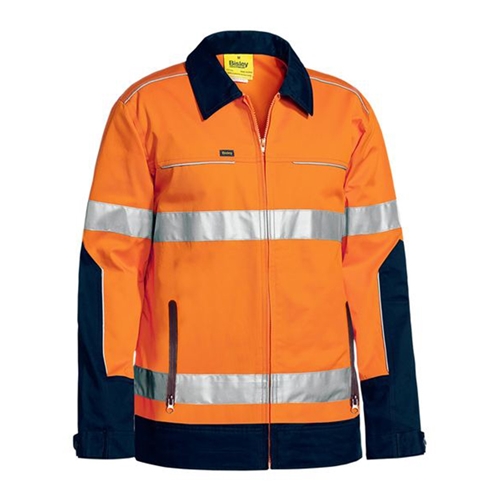 Bisley 2 Tone 100% Cotton Drill Jacket